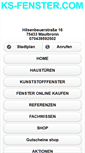 Mobile Screenshot of ks-fenster.com